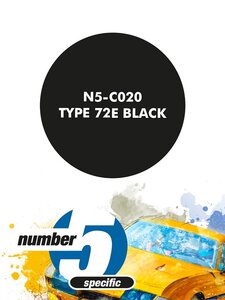 NUMBER 5 (N5-C020) Type 72E Black - 30ML