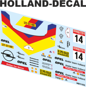 Opel Kadett GSI Circuit des Ardennes 1992 Doctor / Badenberg 1/18 (HD1103)