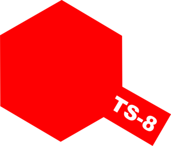 Tamiya TS-8 Italian Red