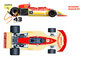 Decals March 761B 1977 Formula 1 1/43rd scale for Tameo Kits by Cigale 43 (CDS007)_